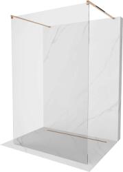 Mexen Kioto Walk-In Zuhanyfal - 160x200 cm - Rózsaszín Arany (5907709133662)