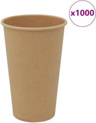 vidaXL 1000 db barna papír kávéscsészék 16oz 400ml (4102797)