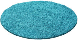  LIFE Kerek Szőnyeg - Puha PP Szőnyeg - Türkiz - 200x200 cm