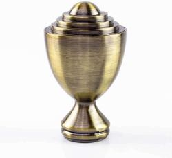  Pluton Dupla Függönyrúd - Antik Arany - 360 cm (PLUTON-GOLD-02-360)