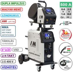 MASTRO MIG-500 Dualpulse Inverter Hegesztőgép (006500LS)