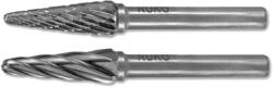 RUKO Freze Biax Forma L, Con Rotunjit, carbura de Wolfram (cb), 8.0 X 25.0 / 70.0 X 6.0 (RK.116234)