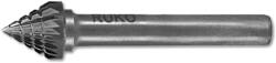 RUKO Freze Biax Forma J, Con 60°, carbura de Wolfram (cb), 6.0 X 6.0 / 50.0 X 6.0 (RK.116223)
