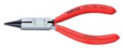 KNIPEX Cleste pentru Bijutieri cu Falci Rotunde si Muchii Taietoare, cu Strat Protector Negru Lustruit, Manere Manson Plastic, 130 mm (OR.141202022) Cleste