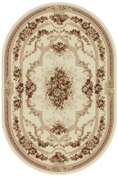 Delta Carpet Covor Oval, 100 x 200 cm, Crem, Lotos Clasic 574-100 (LOTUS-574-100-O-12) Covor