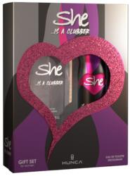 She Caseta Cadou She Is A Clubber, Apa de Toaleta 50 ml si Deodorant 150 ml (HUMSHE0232)