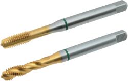 Volkel Tarod de Masina Universal, HSSE Co5 Tin, Forma C / 39° Rsp, M 4 X 0.7, Filet Normal, D, Banda Verde, din 371 (VL.30132)
