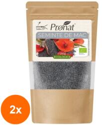 Pronat Zipp Pack Set 2 x Seminte de Mac Bio, 250 g