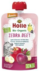 Holle Baby Piure de Mere cu Banane si Sfecla Eco, Zebra Beet, Holle Baby, 100 g