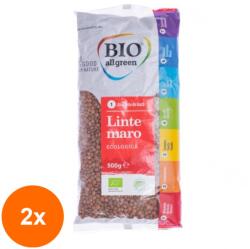 Bio All Green Set 2 x Linte Maro Eco, Bio All Green, 500 g