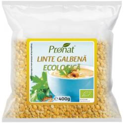 Pronat Foil Pack Linte Galbena BIO, 400 g, Pronat