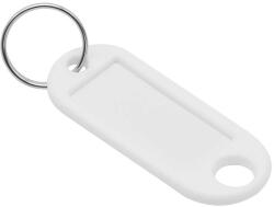  Kulcsjelölő címke beírós fehér - pepita