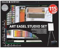 Daler Rowney Set Pictura cu Sevalet Art Studio Daler Rowney (96500604) Sevalet