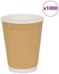 vidaXL 500 db barna papír kávéscsészék 12oz 300ml (4102800)