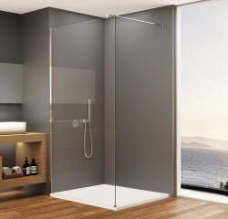 POLYSAN ESCA Walk-In zuhanyfal átlátszó üveggel 100x210 cm, króm ES1010-01 (ES1010-01)