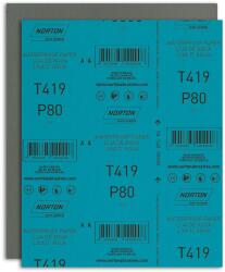Norton T419 vízálló csiszolópapír 230x280mm P80, 200db/csomag (CTV71886) - praktikuskft