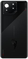 tel-szalk-192969331201 Akkufedél hátlap, kamera lencse - burkolati elem Asus ROG Phone 8, Fekete OEM (tel-szalk-192969331201)