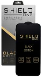 Apple 11 - ShieldOne Black Edition kijelzővédő üvegfólia, fekete plasztik kerettel - graffistore