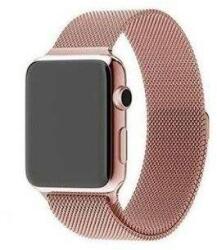 Apple Mybandz Milánói Óraszíj Apple Watch 38/40mm-hez - Rózsaszín Arany (APW381562)