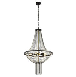 Searchlight Függeszték Fekete BAGUETTE SEARCHLIGHT 86353-5BK (86353-5BK)