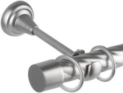  Galéria Rúdvégek - Csavart Design - Fém - Ezüst - 400 cm