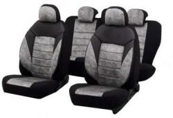  5 db univerzális szürke gyémánt székhuzat, szürke esernyő készlet