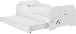  MIKI gyerekágy 160x80cm matraccal és ágyazható ágyneműtartóval benne 140x70 cm matraccal - best friends