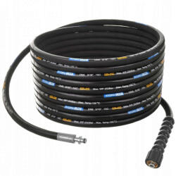 Hydroline Premium Line hőálló magasnyomású tömlő Karcher HD HDS mosókhoz 30 méteres, 10 mm-es dugóval, DN8 250BAR 155°C (TRS1-2748)