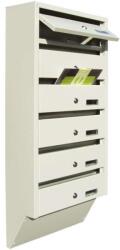 M39 Moduláris Postaláda - 4 db - Fehér (RAL 9016) (327-22395)