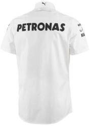  Mercedes AMG Petronas F1 Rövid Ujjú Ing - Fehér