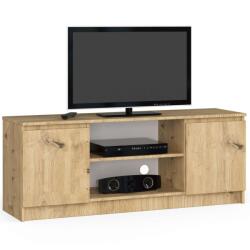AKORD TV Komód K140 2 Ajtós 1 Polc Dió Artisan (OP0LRTV140-ART)