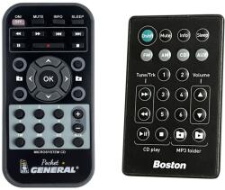 General BOSTON MicroSystem CD - távirányító duplikátum