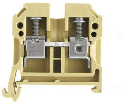 Weidmüller Átmenő sorkapocs SAK 6/35 (0, 33-10mm2), TS35/PA, IEC 800V/41A, bézs, 0380560000 Weidmüller - Készlet erejéig! ! ! (0380560000)