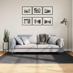 vidaXL IZA antracit rövid szálú skandináv stílusú szőnyeg 140 x 200 cm (375429)