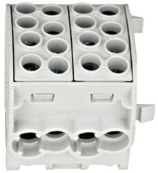 Schrack Nagyáramú burkolt elágazókapocs 35mm2, 4be/4kimenet, szürke (IK026212--)