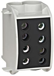 Schrack Nagyáramú burkolt elágazókapocs, 70mm2, 1p/4 leágazás, fekete (IK026350--)