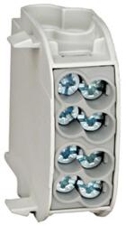 Schrack Nagyáramú burkolt elágazókapocs, 25mm2, 1p/4 leágazás, szürke (IK026110--)