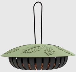 SingingFriend MILA 98%-ban újrahasznosított madáretető földimogyoróhoz, zöld/fekete (K002)