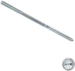 Fa-fém menetes csavar 10x300 (horganyzott)
