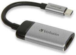 Verbatim USB-C - HDMI adapter 4K - szürke (DRO-023942491439)