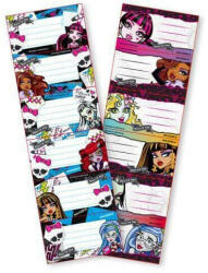  Monster High Füzetcímke - 6 db/ív (340595)