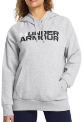 Under Armour Rival Fleece Wordmark Hoodie-GRY Melegítő felsők 1386512-011 Méret L