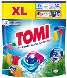 TOMI 3+1 Power Caps Color Mosókapszula 40 mosás