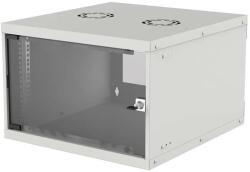 Manhattan Rackszekrény - 19" fali kivitel (6U, 353 (h) x 540 (w) x 400 (d) mm, IP20, Flatpack, Szürke) (714150) - pepita