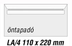  LA4 Öntapadós Boríték - 110x220 mm
