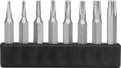 Donau Elektronik 8 részes mini torx bitkészlet, T-profil belső furattal, 28 mm, Donau MBS68