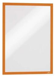 Durable Infókeret A3, XXL csomag, 6 db/csomag, Durable Duraframe® narancssárga (488309) - pepita