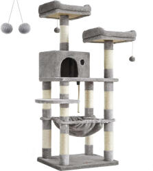 Feandrea Játék Szett Macskáknak, szürke, XL, 143 cm