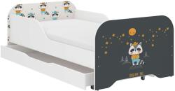  MIKI gyerekágy 160x80cm ajándék matraccal, ágyneműtartó nélkül - borz