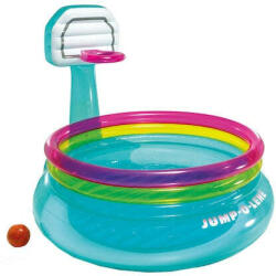 Intex Jump-O-Lene Ugráló Játszótér Kosárlabdapályával - 196x180x152cm (PLH6941057417271)